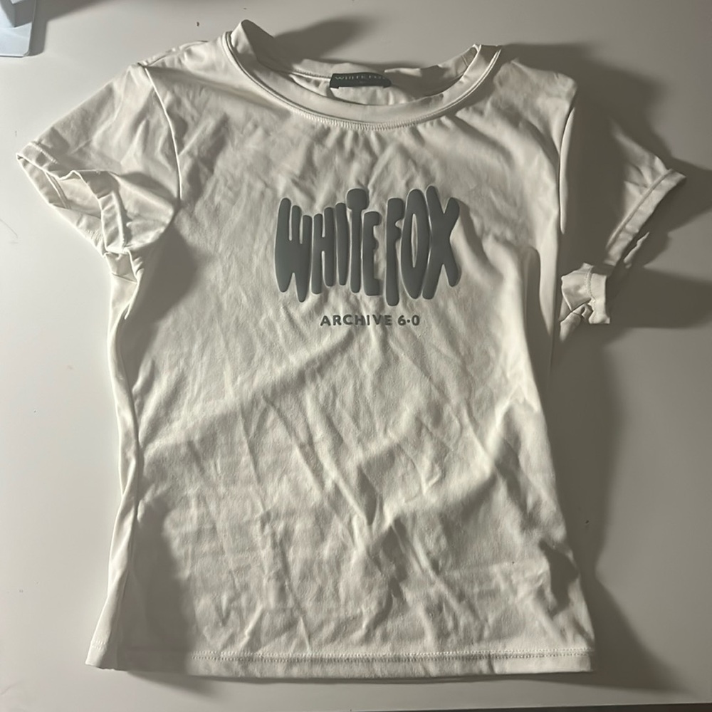 White Fox Baby Tee Archive 6.0